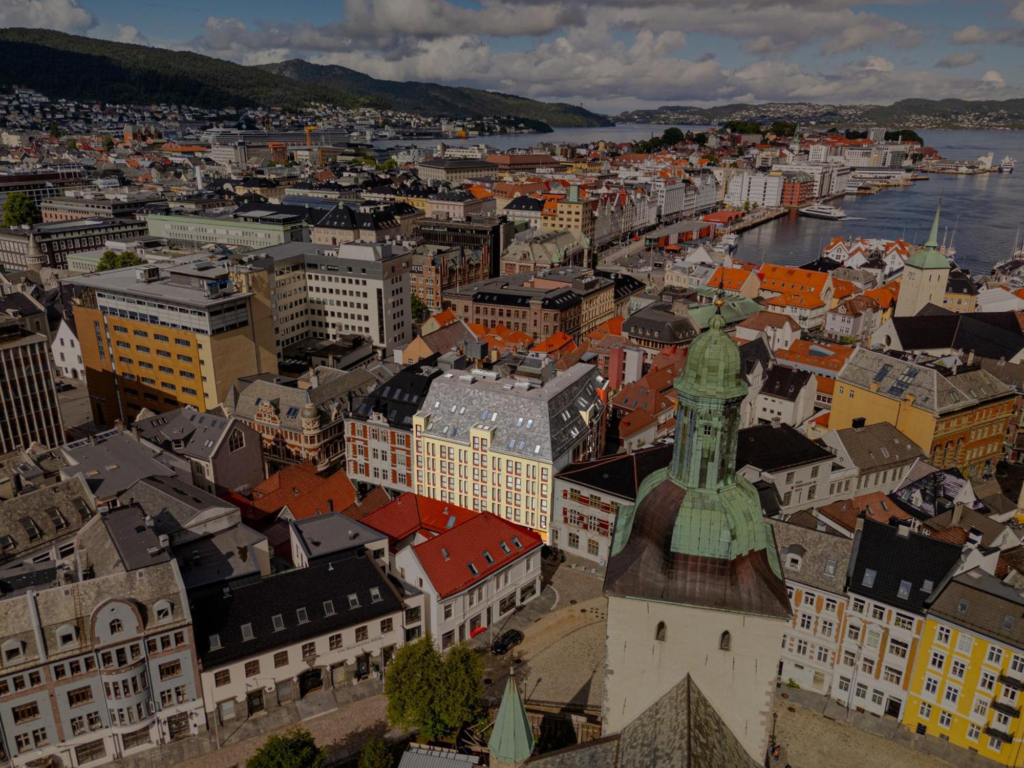 Skostredet Hotel Bergen Exterior photo