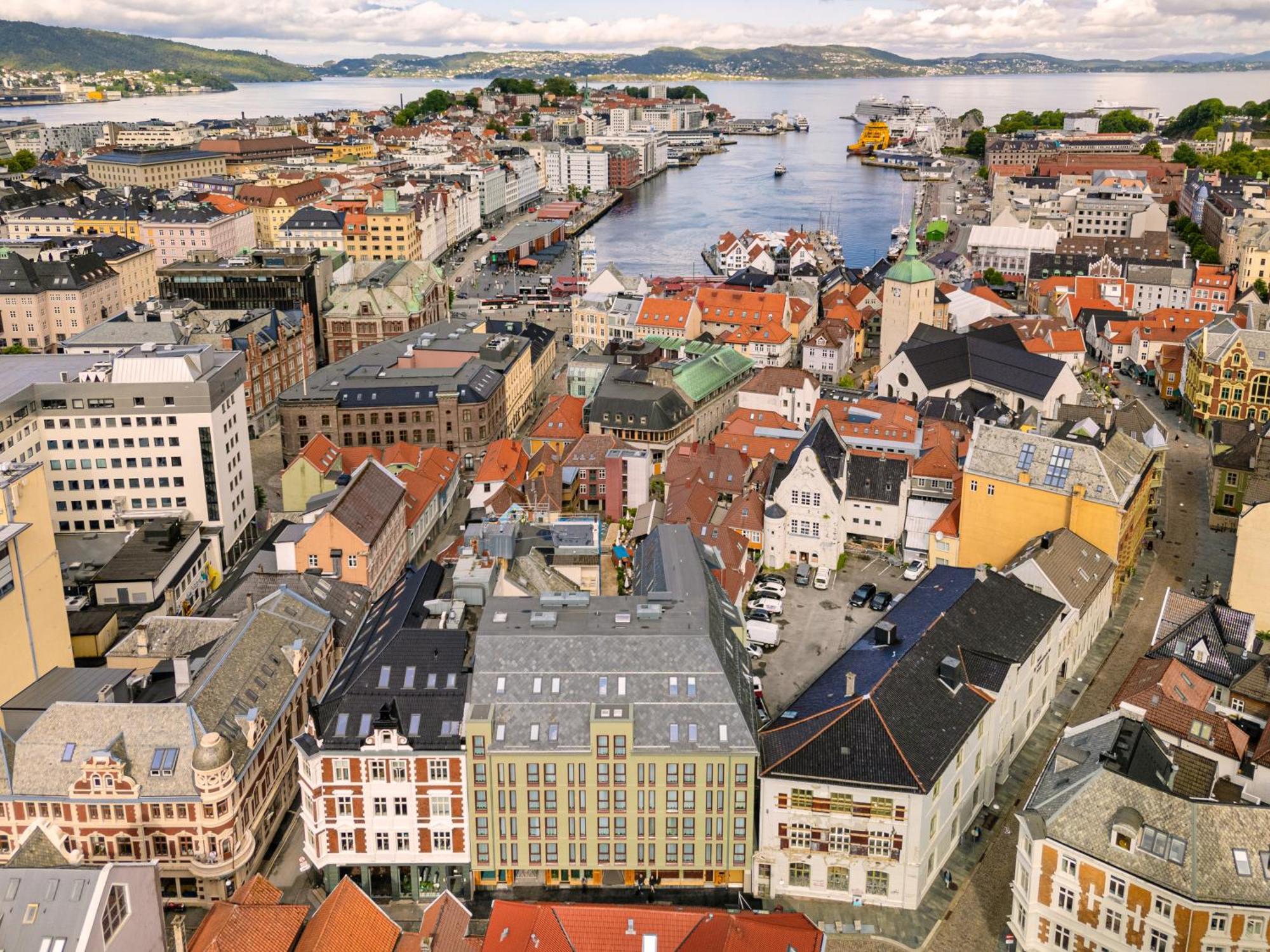 Skostredet Hotel Bergen Exterior photo
